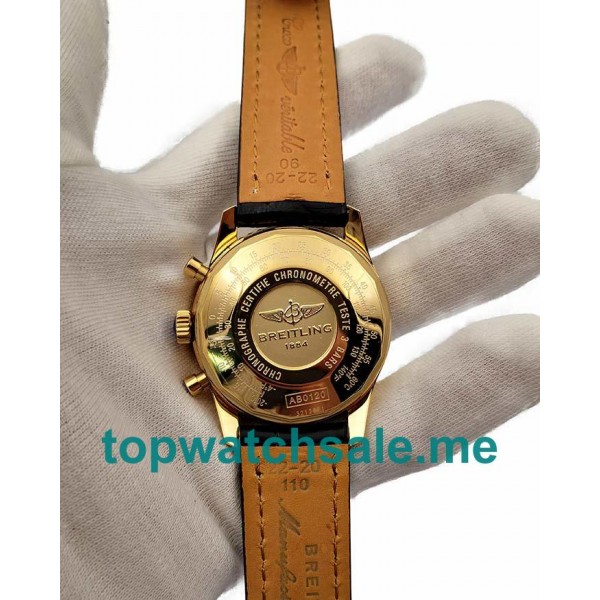 UK Black Dials Gold Breitling Navitimer RB0120121B1P1 Replica Watches