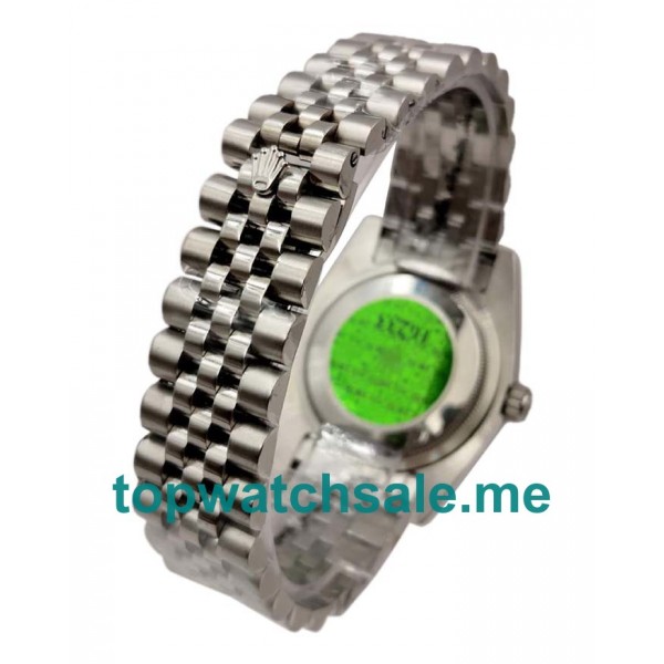 UK Blue Dials Steel Rolex Datejust 16234 Replica Watches