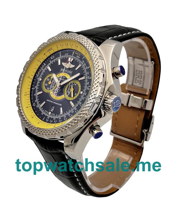 UK Black Dials Steel Breitling Bentley Supersports Light Body E27365 Replica Watches