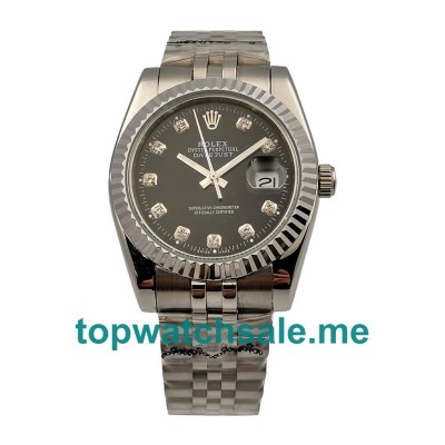Diamond Hour Markers Rolex Datejust 16234 Replica Watches UK