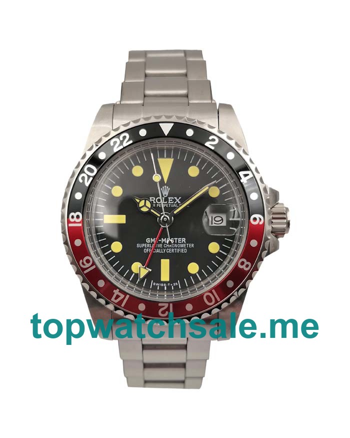 UK Black Dials Steel Rolex GMT-Master 16710 Replica Watches