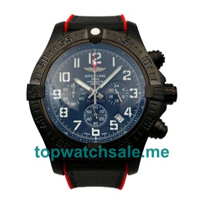 UK Black Dials Black Steel Breitling Avenger XB0180E4 Replica Watches