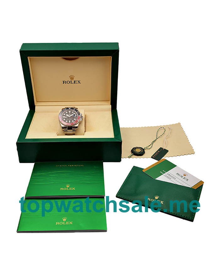 UK Black Dials Steel Rolex GMT-Master II 116710BLNR UR Replica Watches