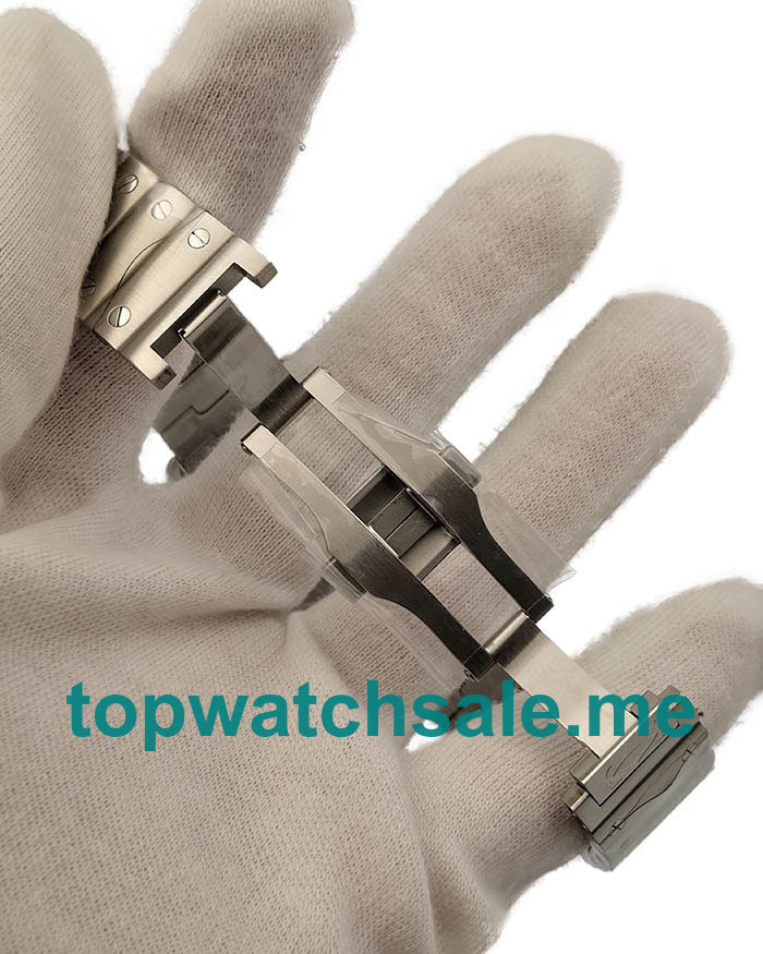 UK Black Dials Steel Cartier Santos WSSA0037 Replica Watches