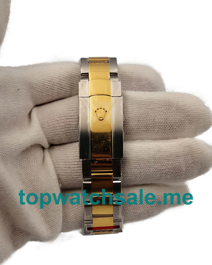 UK Champagne Dials Steel And Gold Rolex Sky-Dweller 326933 Replica Watches