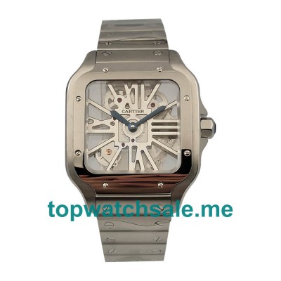 Swiss Made Fake Santos De Cartier WSSA0015 Watches UK For Sale Online