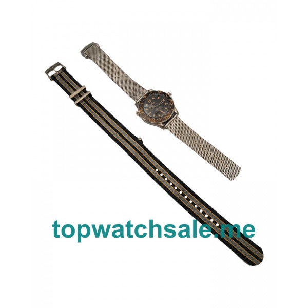 UK Black Dials Titanium Omega Seamaster 300 M 210.92.42.20.01.001 Replica Watches