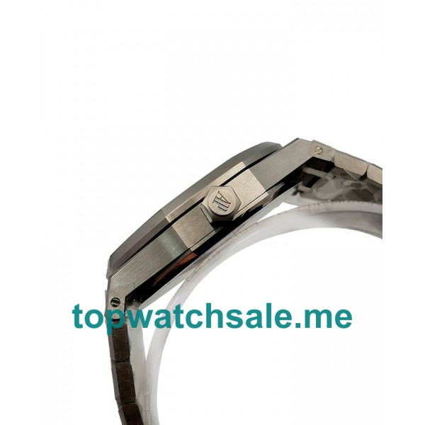 UK White Dials Audemars Piguet Royal Oak 15500ST.OO.1220ST.04 Fake Watches With Date Windows