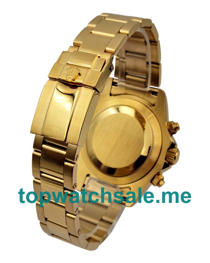 UK Champagne Dials Gold Rolex Daytona 16528 Replica Watches