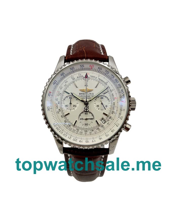 UK White Dials Steel Breitling Navitimer A23322 Replica Watches