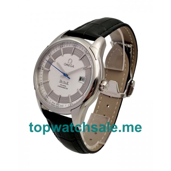 UK Silver Dials Steel Omega De Ville 431.33.41.21.02.001 Replica Watches