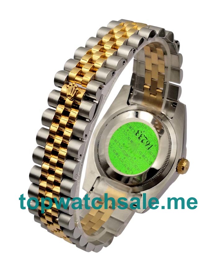 UK Black Dials Gold And Steel Rolex Datejust 116243 Replica Watches