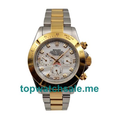 UK Mother-of-pearl Dials Steel And Gold Rolex Daytona 116523 Replica Watches