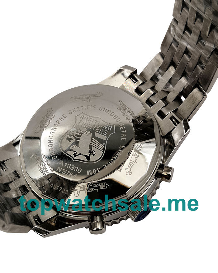 UK Blue Dials Steel Breitling Navitimer A13324 Replica Watches