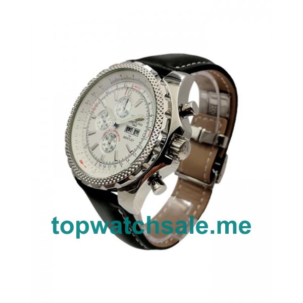 UK Silver Dials Steel Breitling Bentley GT A13362 Replica Watches