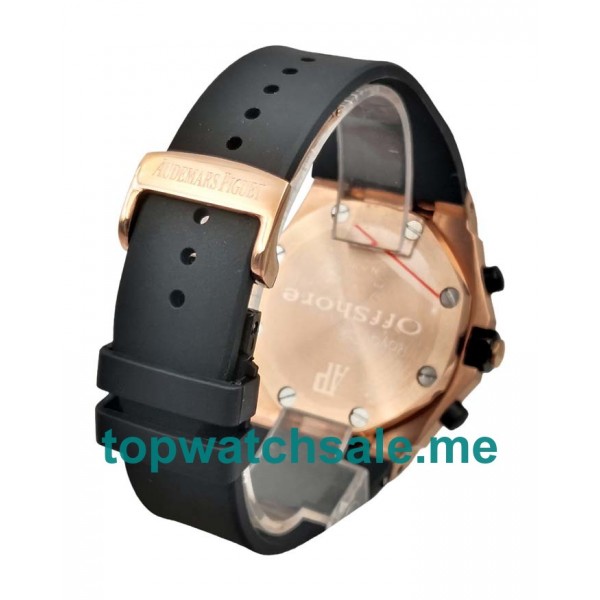UK Black Dials Rose Gold Audemars Piguet Royal Oak Offshore 25940OK.OO.D002CA.01 Replica Watches