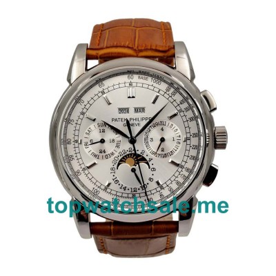 UK White Dials Steel Patek Philippe Grand Complications 5270G Replica Watches