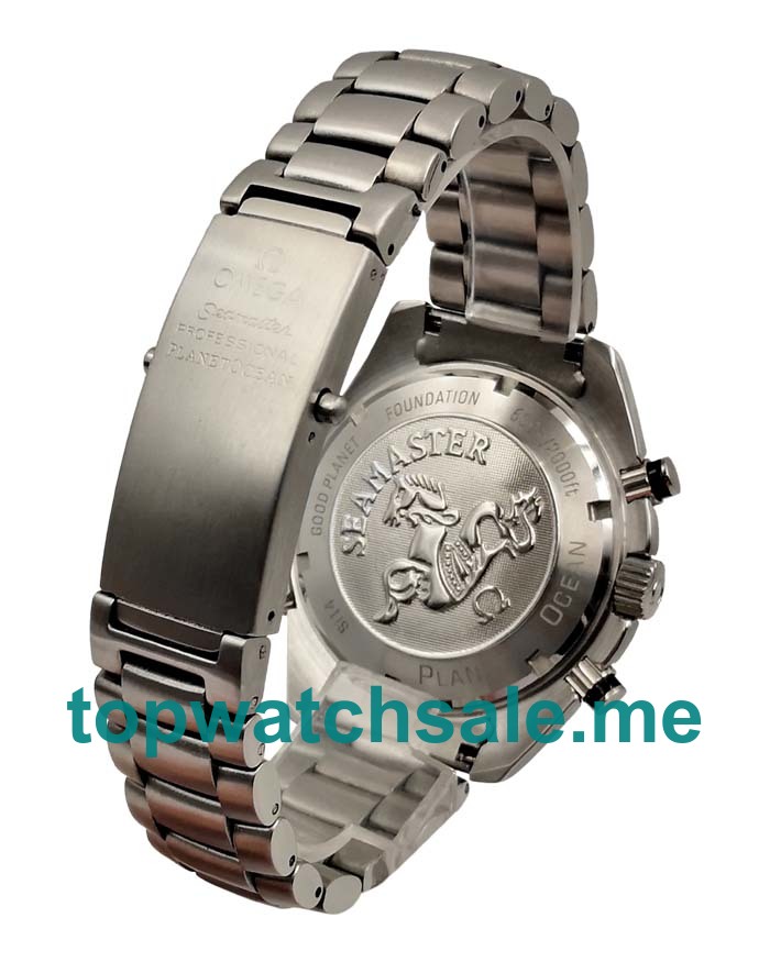 UK Black Dials Steel Omega Seamaster Planet Ocean 2210.51.00 Replica Watches