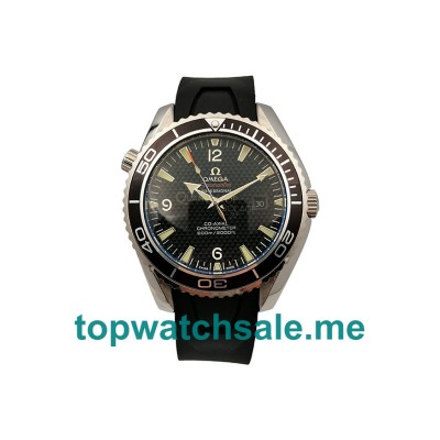UK Black Dials Steel Omega Seamaster Planet Ocean 222.30.46.20.01.001 Replica Watches