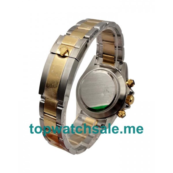 UK White Dials Steel And Gold Rolex Daytona 116523 Replica Watches