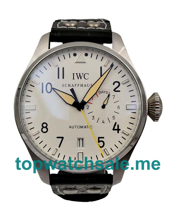 UK White Dials Steel IWC Pilot's Replica Watches IW500906