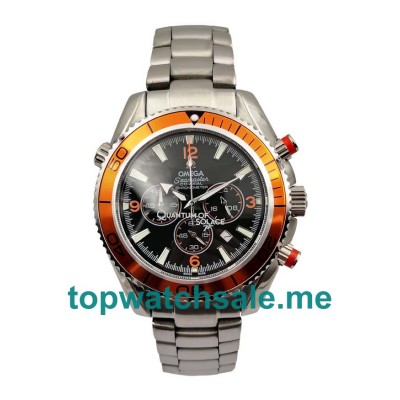 UK Black Dials Steel Omega Seamaster Planet Ocean 2218.50.00 Replica Watches