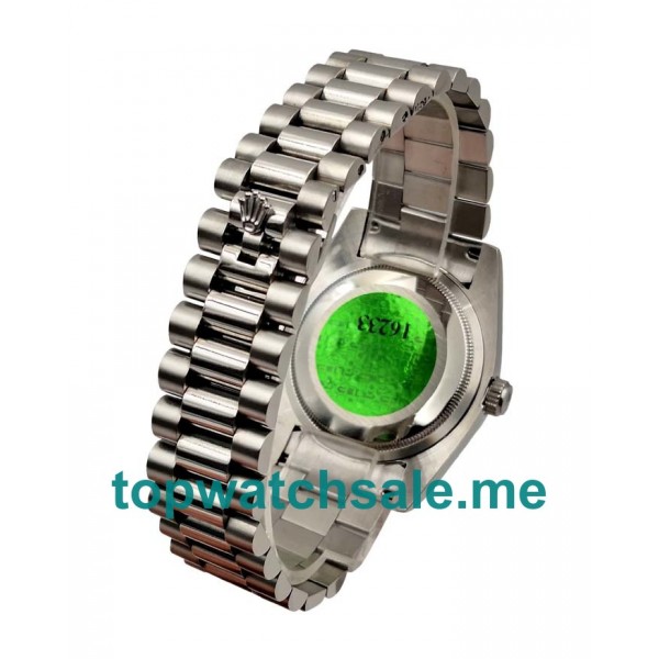 UK Blue Dials Steel Rolex Day-Date 118239 Replica Watches