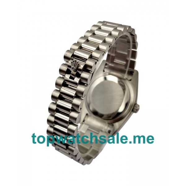 UK White Dials Steel Rolex Day-Date 118239 Replica Watches