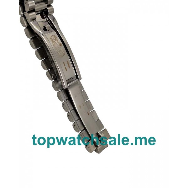 UK White Dials Steel Rolex Day-Date 118239 Replica Watches