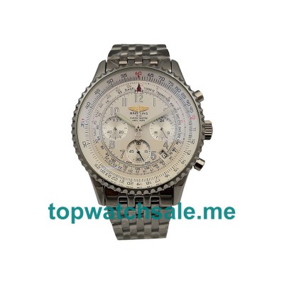 UK White Dials Steel Breitling Navitimer A23322 Replica Watches