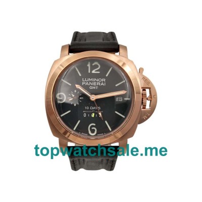 UK Black Dials Rose Gold Panerai Luminor PAM 00576 Replica Watches
