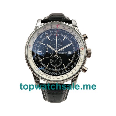 UK Steel Replica Breitling Navitimer World A24322 Black Dials Watches