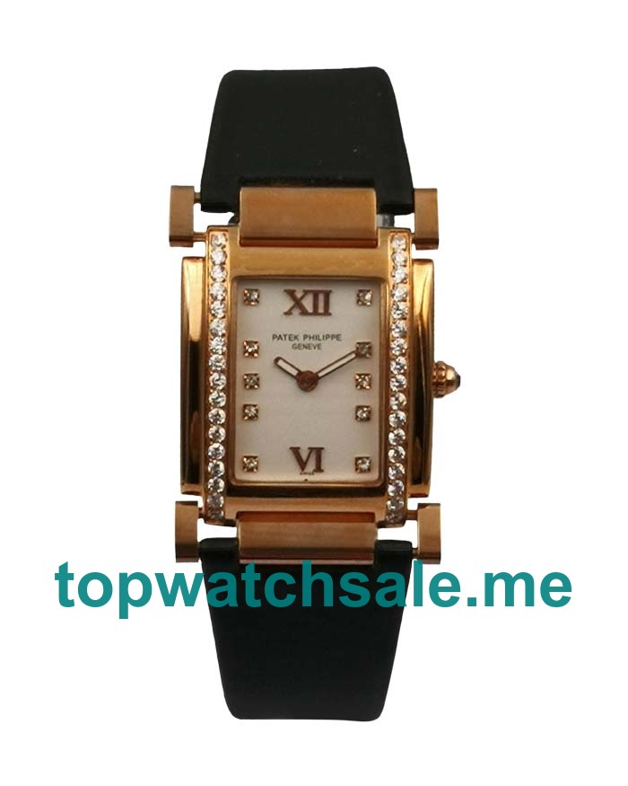 UK White Dials Rose Gold Patek Philippe Twenty~4 4920R Replica Watches