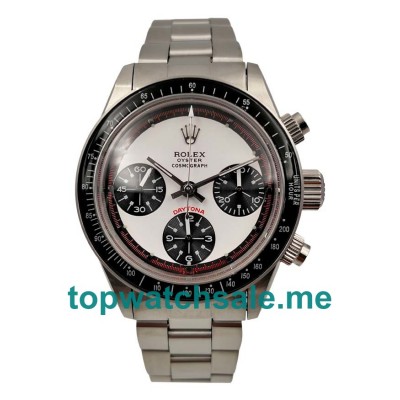 UK White Dials Steel Rolex Daytona Ref.6239 Replica Watches