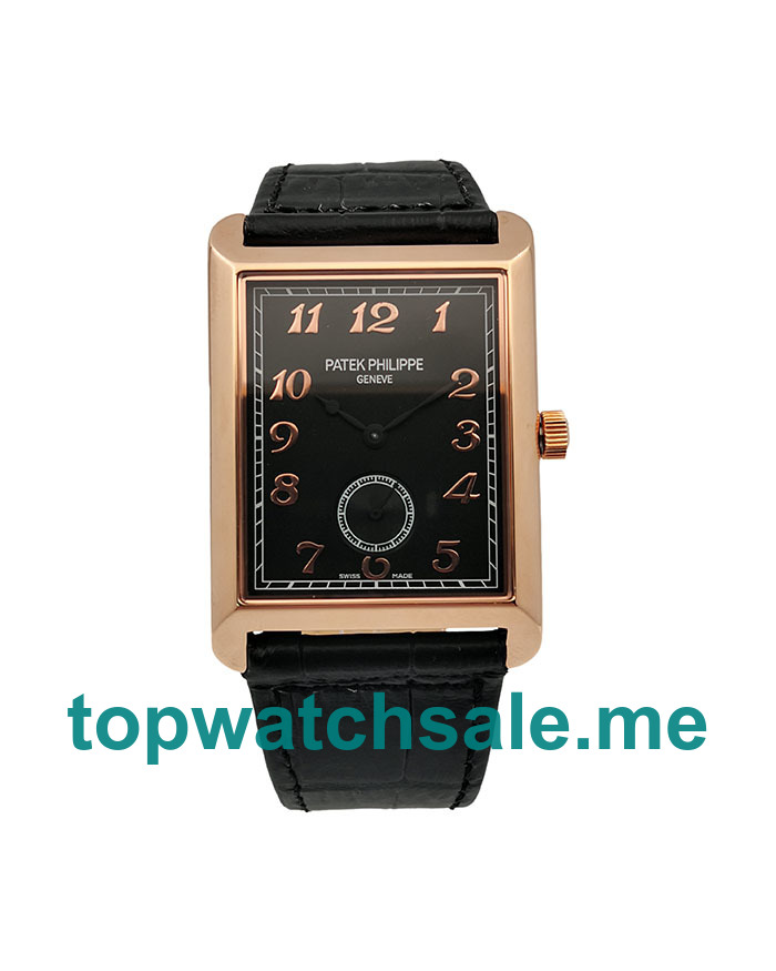 UK Black Dials Rose Gold Patek Philippe Gondolo 5109G Replica Watches