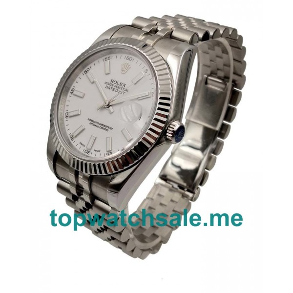 UK White Dials Steel Rolex Datejust 116334 Replica Watches