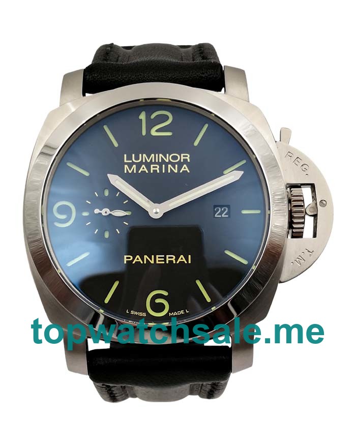 UK Black Dials Steel Panerai Luminor Marina PAM00618 Replica Watches