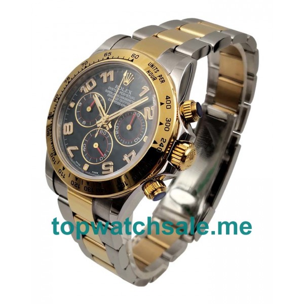 UK Blue Dials Steel And Gold Rolex Daytona 116503 Replica Watches