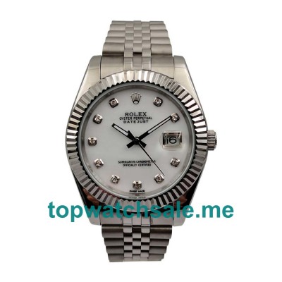 UK White Dials Steel Rolex Datejust 126334 Replica Watches