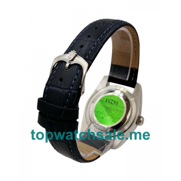 UK Blue Dials White Gold Rolex Day-Date 118139 Replica Watches