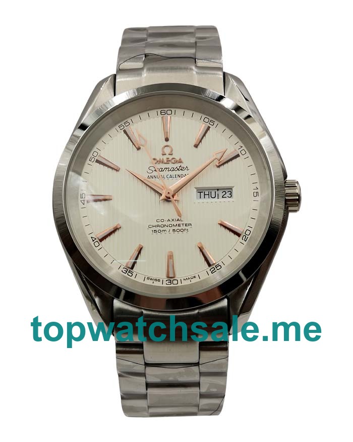 UK Silver Dials Steel Omega Seamaster Aqua Terra 150M 231.10.39.22.02.001 Replica Watches