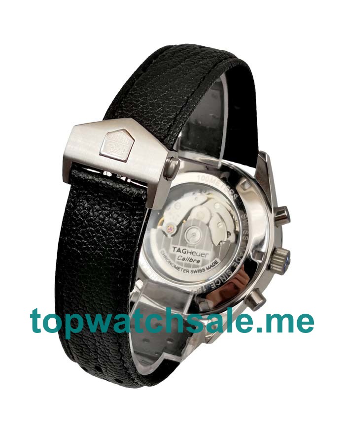 UK 44MM Black Dials TAG Heuer Carrera CV2014.FC6233 Replica Watches