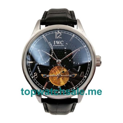 UK Black Dials Steel IWC Portugieser 40059 Replica Watches