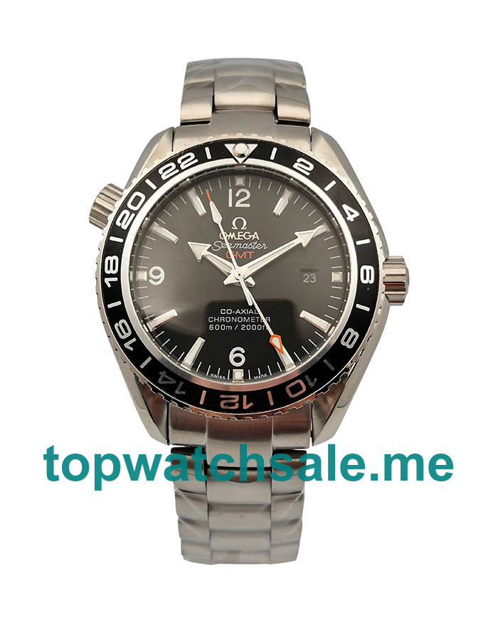 Waterproof Replica Omega Seamaster Planet Ocean 232.30.44.22.01.001 Watches UK With Black Dials