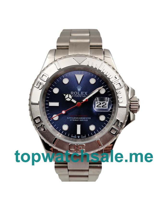 UK Blue Dials Steel Rolex Yacht-Master 116622 Replica Watches