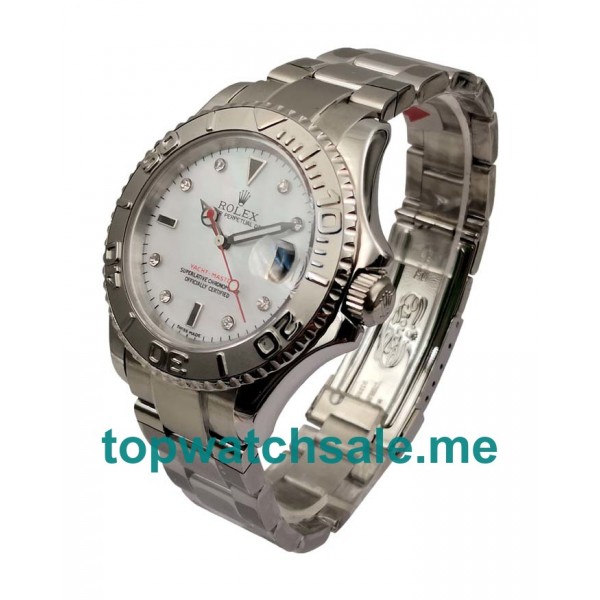 UK White Dials Steel Rolex Yacht-Master 116622 Replica Watches