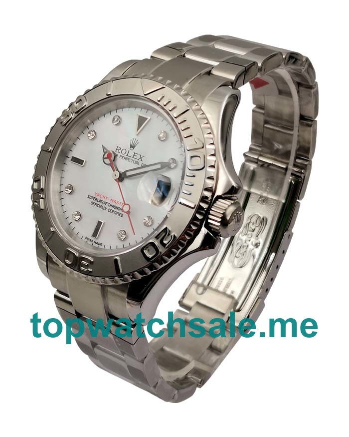 UK White Dials Steel Rolex Yacht-Master 116622 Replica Watches