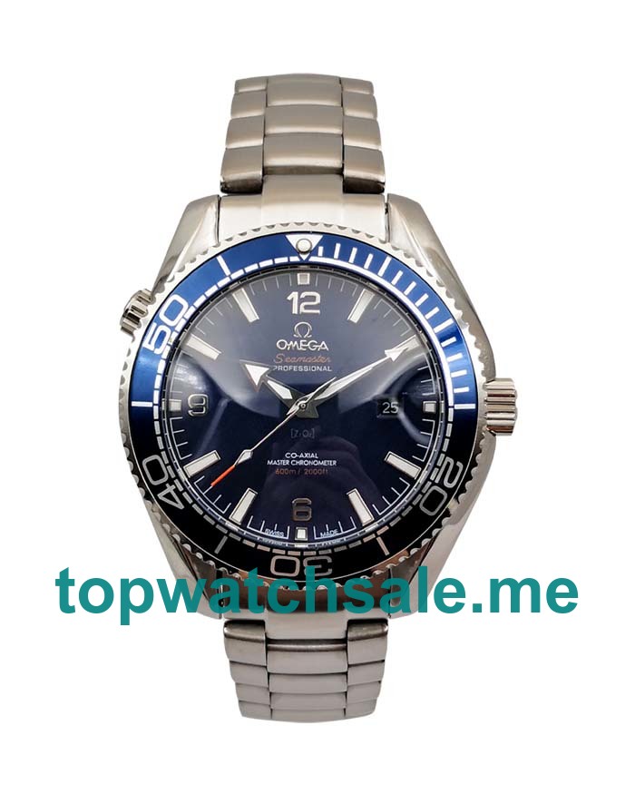Blue Arabic Numerals Dials Replica Omega Seamaster Planet Ocean 232.90.42.21.03.001 Watches UK