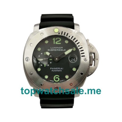 UK Black Dials Steel Panerai Submersible PAM00024 Replica Watches