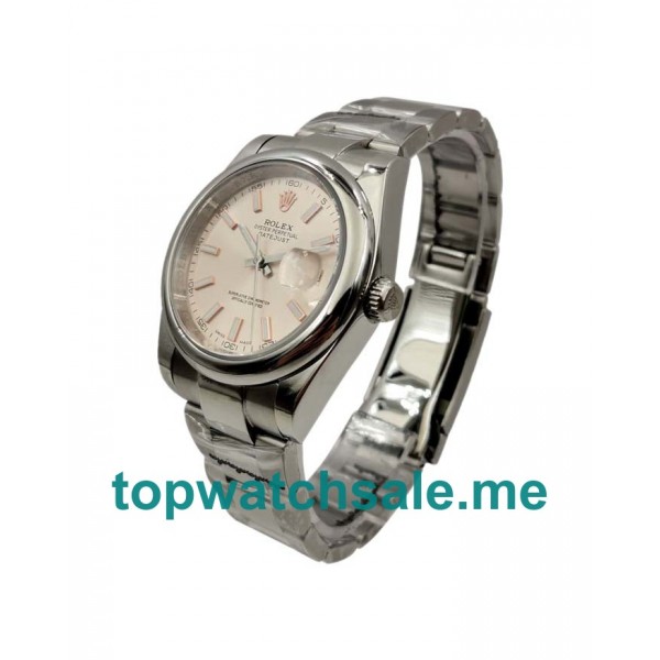 UK Salmon Dials Steel Rolex Datejust 116300 Replica Watches